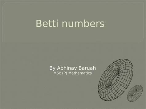 18.900 Spring 2023 Lecture 30: Betti Numbers (continued).